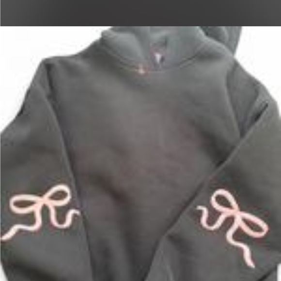 Edikted women’s set hoodie and Sweatpants with Pink Bow Design small - Picture 4 of 5